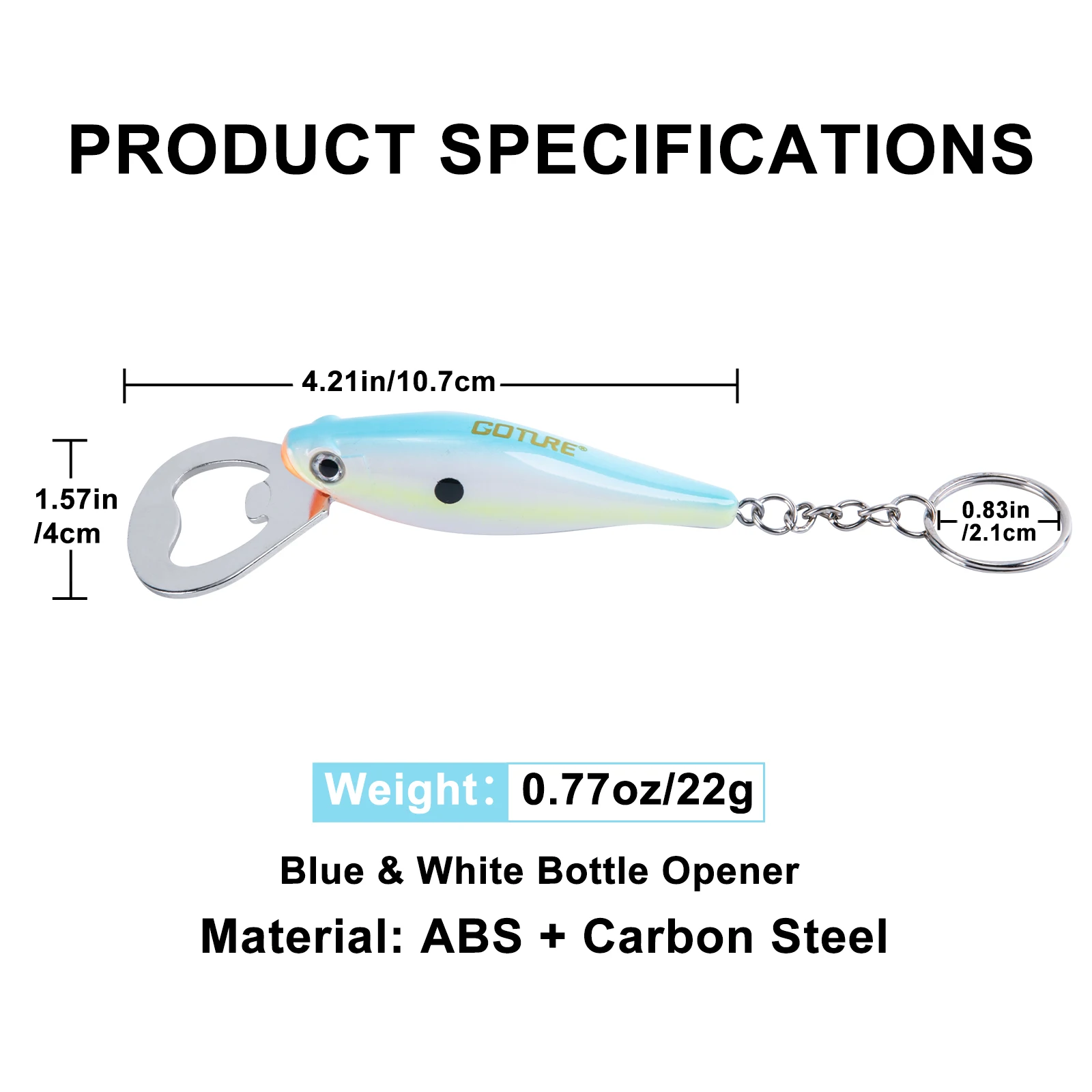 Goture 1 pz esca da pesca apri - Fishing Lure Accessories recensione e prezzo