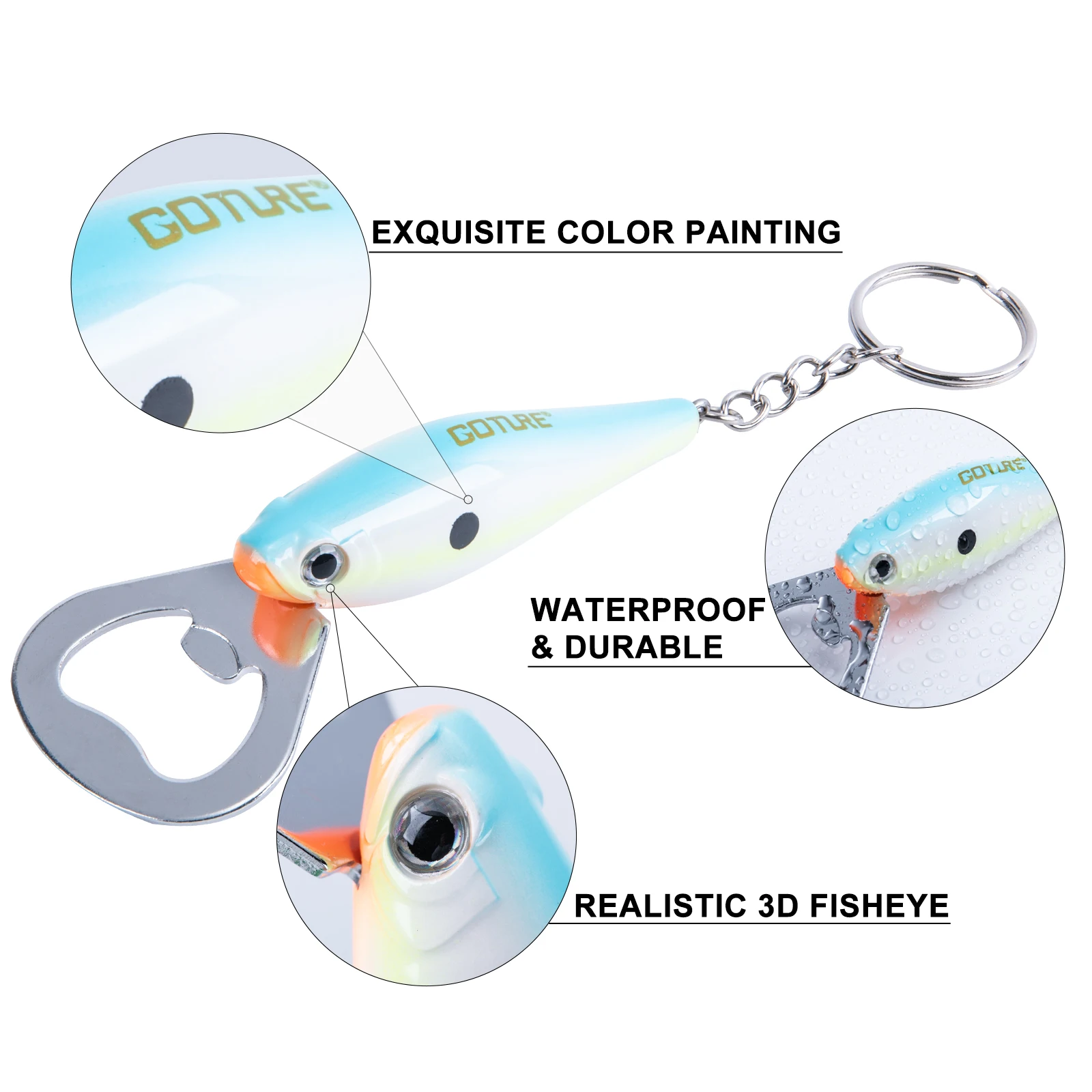 Goture 1 pz esca da pesca apri - Fishing Lure Accessories recensione e prezzo