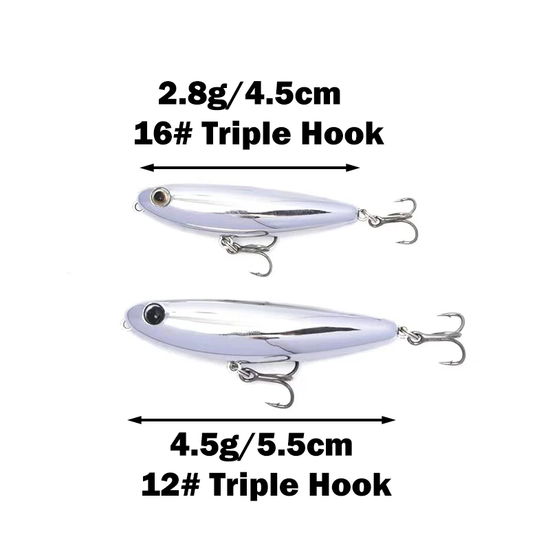Nuovo 4.5g Mini Wobblers Matit - Fishing Lure Soft Plastic recensione e prezzo
