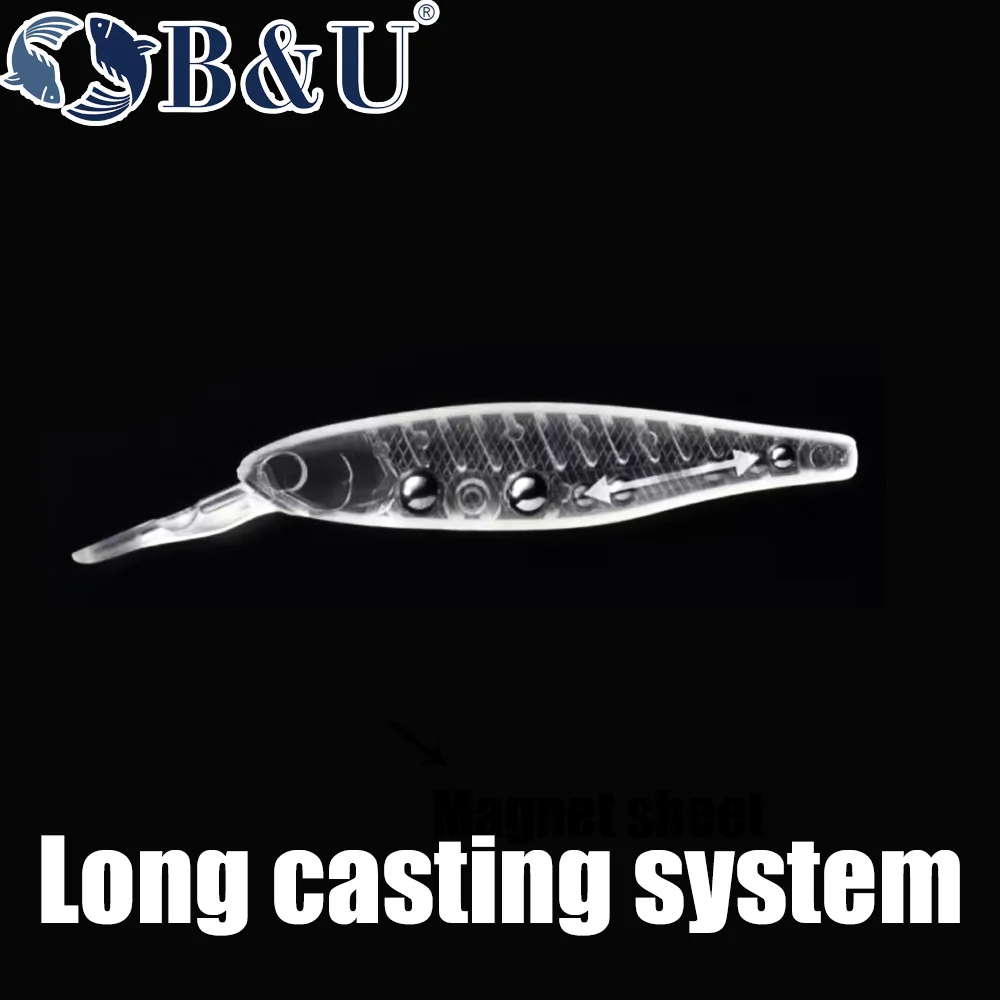 B&U 68mm Stampa 3D Shad Sospes - Fishing Lure Spinnerbait recensione e prezzo