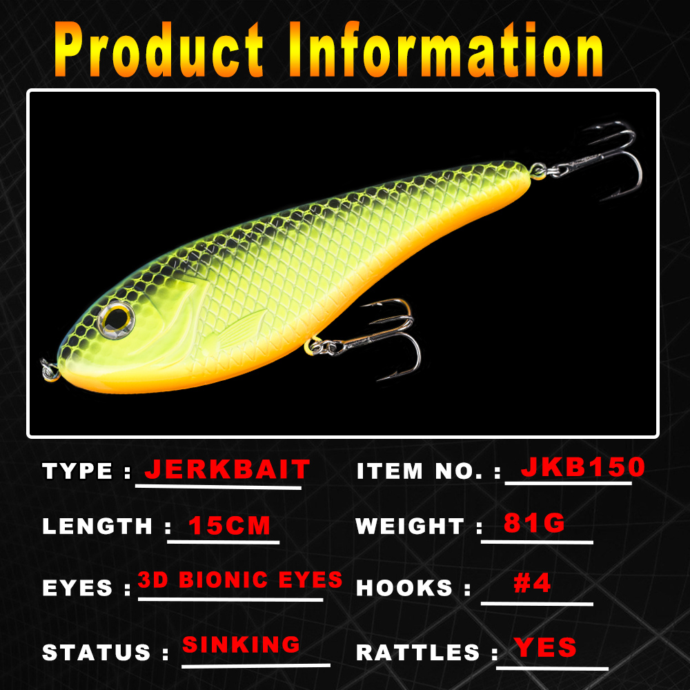 AYWFISH 1PCS Plastica Dura Son - Fishing Lure Soft Plastic recensione e prezzo