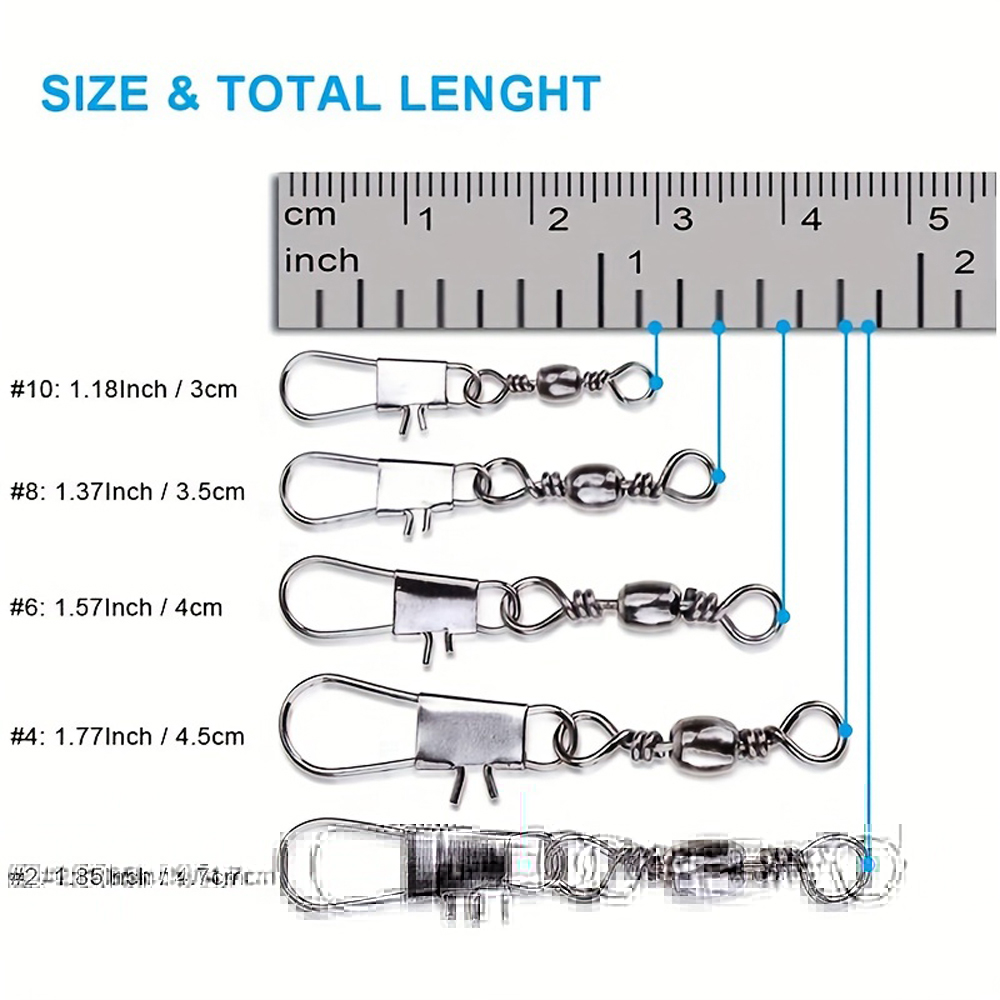 100 pezzi/lotto 4 # 6 # 8 # 10 - Fishing Lure Accessories recensione e prezzo