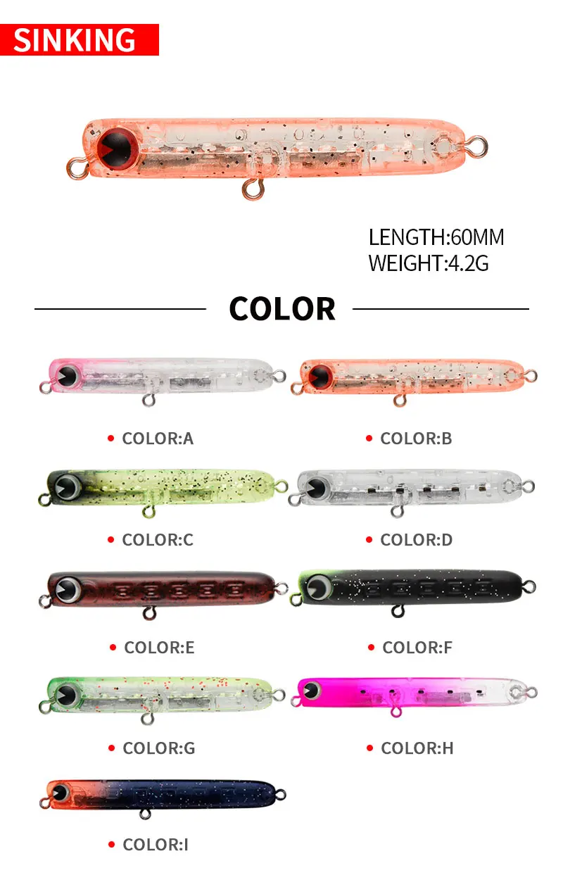 Esca Artificiale a Forma di Ma - Fishing Lure Jerkbait recensione e prezzo